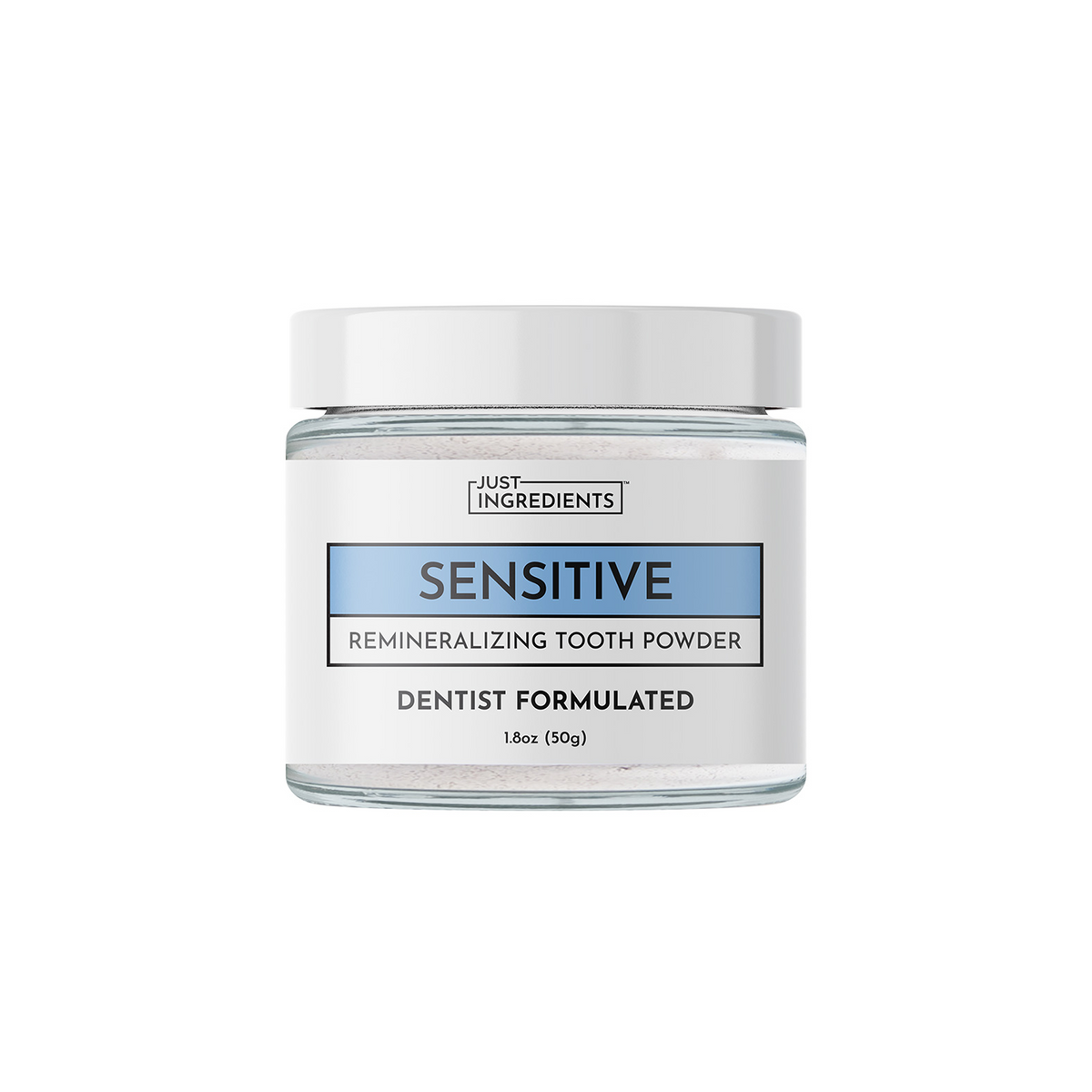 Just Ingredients Sensitive Tooth Powder — Remineralizing & Anti