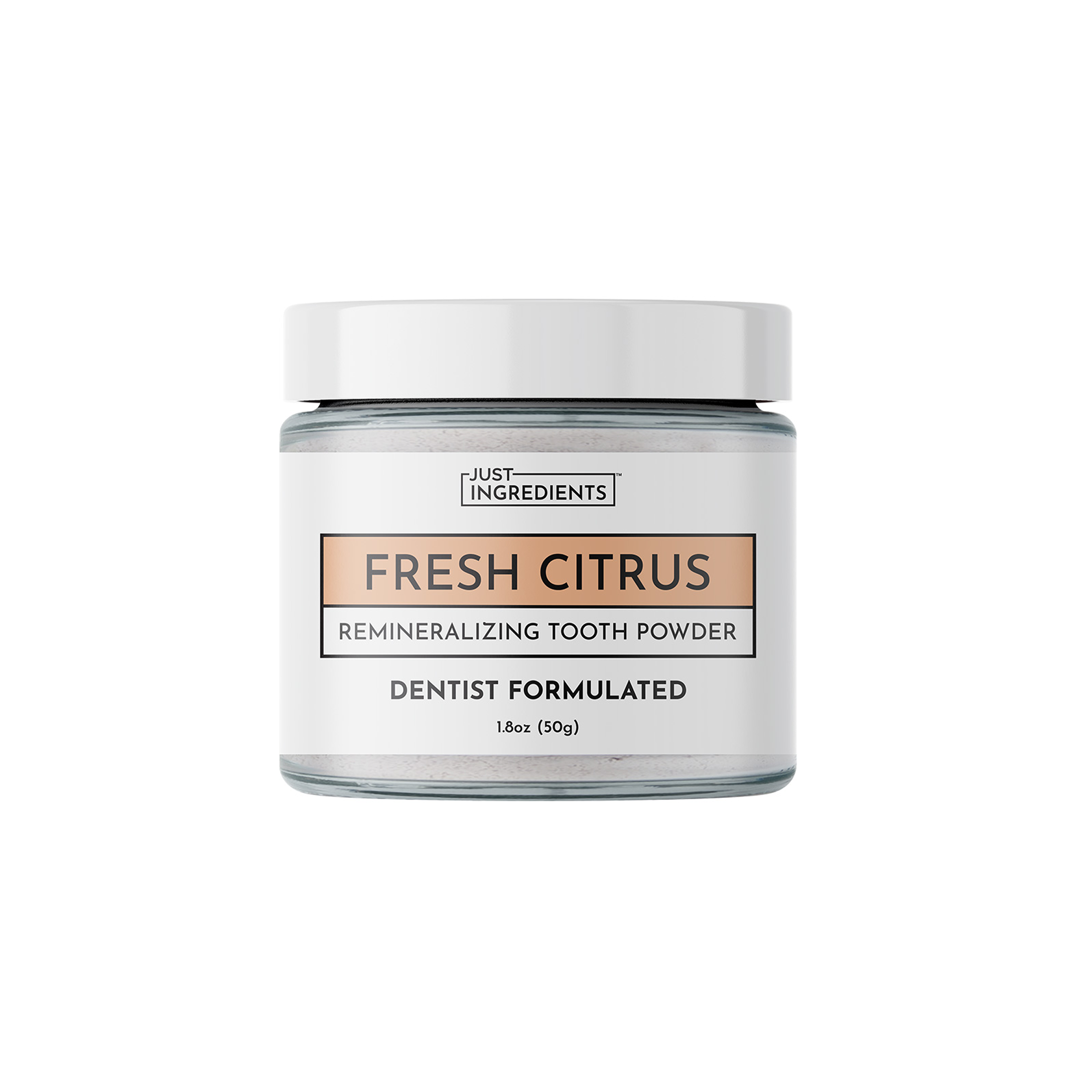 Fresh Citrus Remineralizing Tooth Powder – Just Ingredients