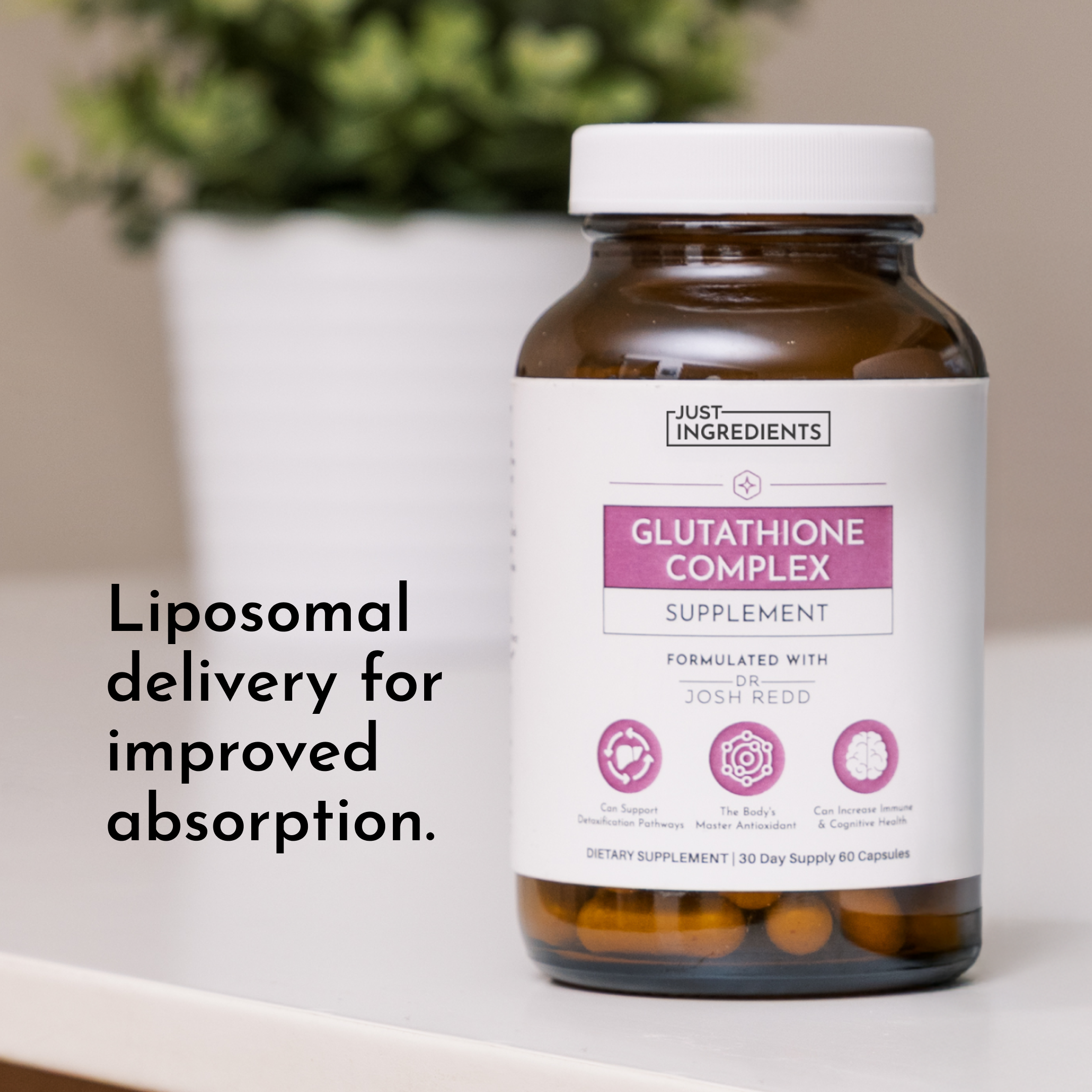 glutathione complex Liposomal Glutathione Complex - 3.38 fl. oz (100 ml) - Quicksilver  Scientific main image 0