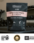 Strawberries and Cream Protein Powder - NSF