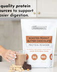 Roasted Peanut Butter Chocolate Protein Powder