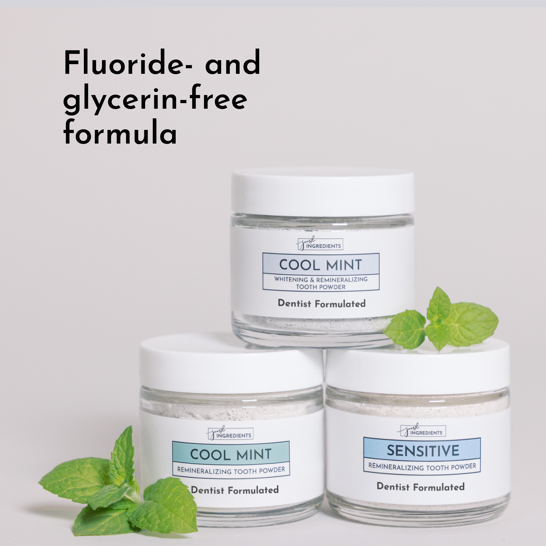 Sensitive Tooth Powder – Just Ingredients