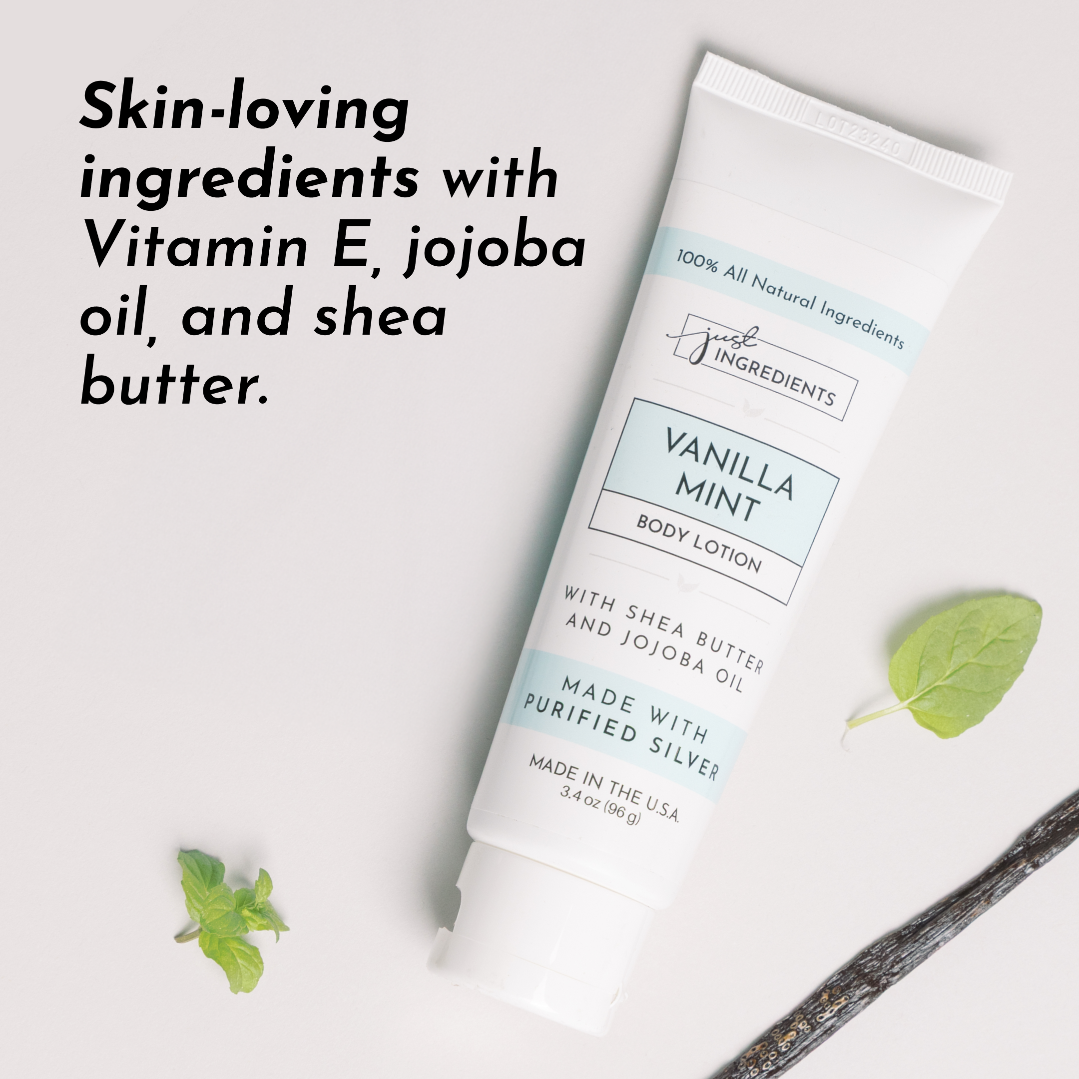 Vanilla Mint Body Lotion - 8oz – Just Ingredients