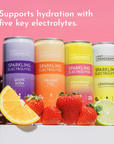 Strawberry Lemonade Sparkling Electrolytes
