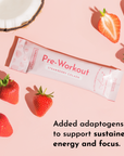 Strawberry Colada Pre‑Workout Stick by Lindsay Arnold