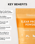 Orange Creamsicle Clear Protein Powder