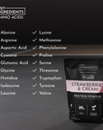 Strawberries and Cream Protein Powder - NSF
