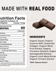 Chocolate Superfood Steamer - Nutrition Panel