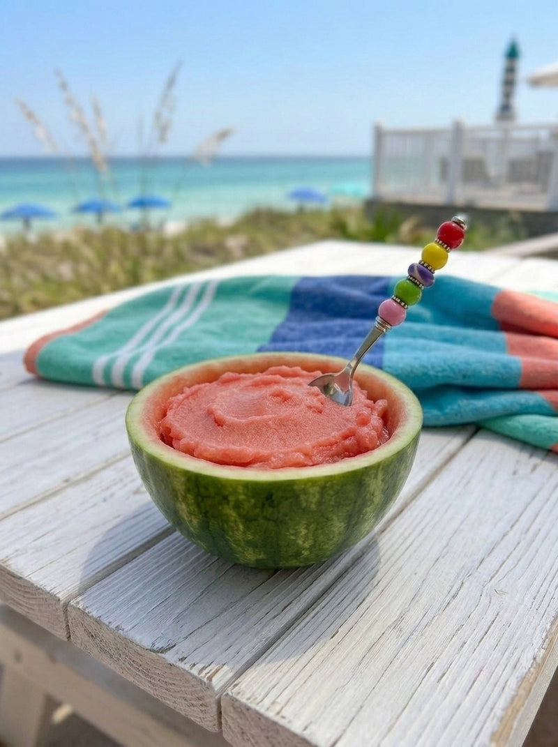 Watermelon Lime Sorbet