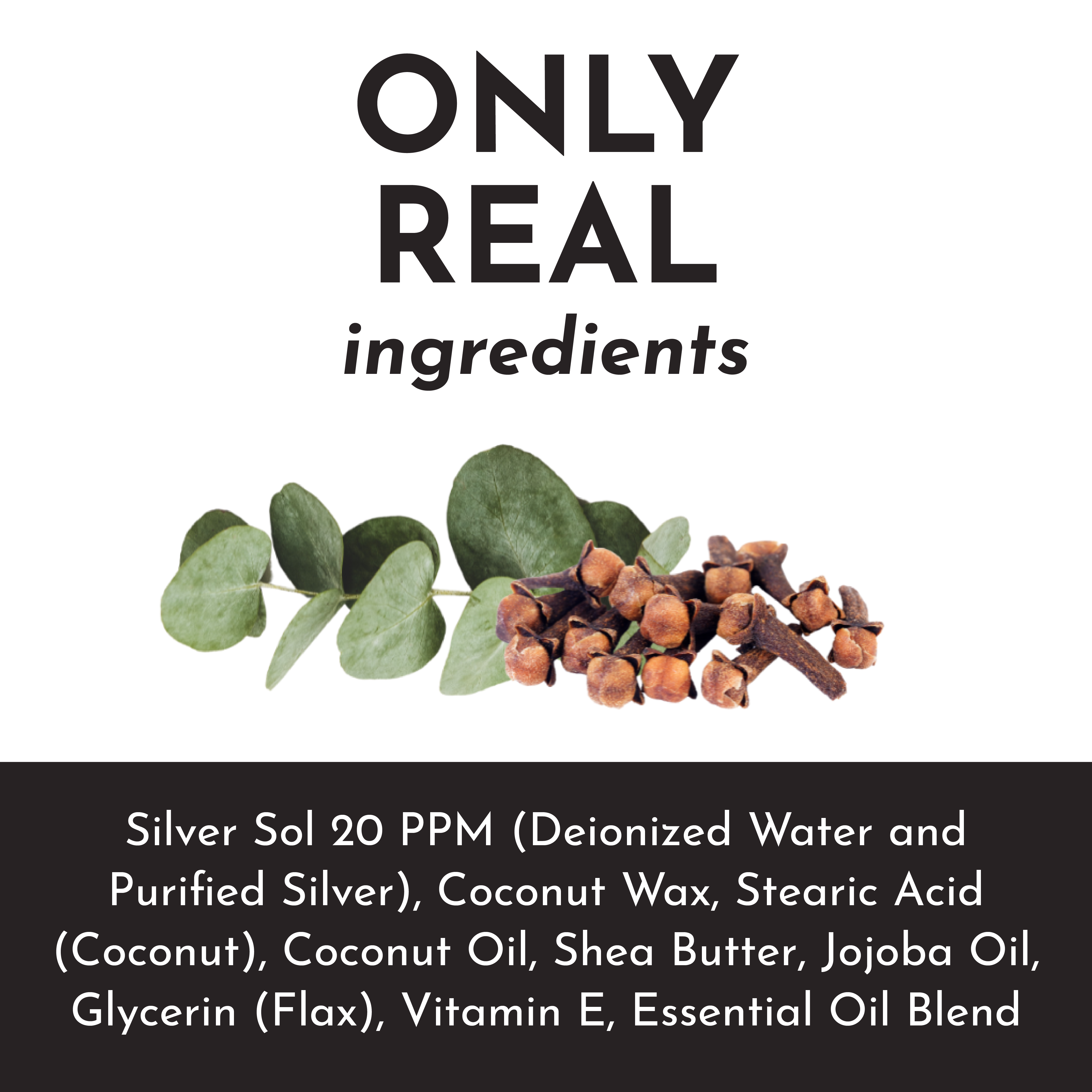 Eucalyptus Clove Body Lotion – Just Ingredients