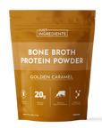 Golden Caramel Bone Broth Protein Powder - Product Mockup