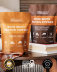 Golden Caramel Bone Broth Protein Powder - Lifestyle Image
