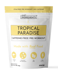 Caffeine-Free Tropical Paradise Pre-Workout - Product Mockup