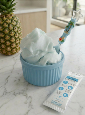 Blue Pineapple Sorbet