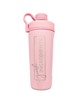 Pink Stainless Steel Shaker Bottle (26oz)