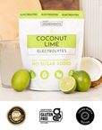 Checklist graphic highlighting features: real fruit, no added sugar, clean ingredients.