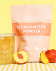 Perfect Peach Clear Protein - Lifestyle