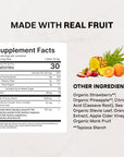 Fruit Punch Probiotic Complex for Kids - Nutrition Panel