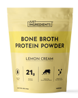 Lemon Cream Bone Broth Protein Powder - Product Mockup