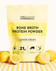 Lemon Cream Bone Broth Protein Powder - Lifestyle Image