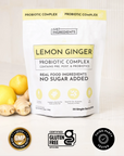 Lemon Ginger 3-In-1 Probiotic Complex - Cert