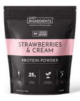 Strawberries and Cream Protein Powder NSF - Product Mockup