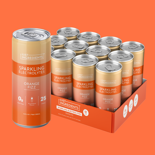 Orange Fizz Sparkling Electrolytes - Product Mockup