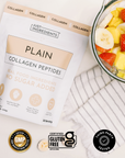Plain Collagen Peptides - Cert