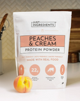 Peaches & Cream Protein Powder - Lifestyle