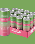 Strawberry Limeade Sparkling Electrolytes (12 Pack) - Product Mockup