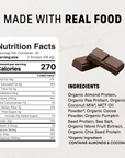 Vegan Chocolate Protein Powder - Nutrition Panel