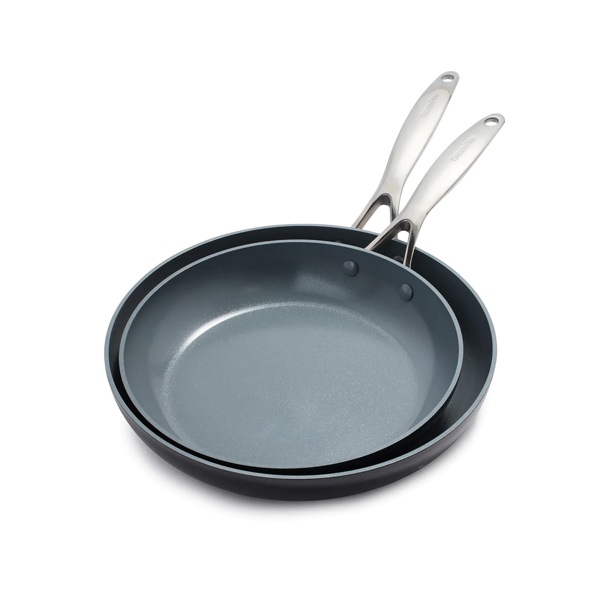 GREENPAN CERAMIC NON-STICK OPEN FRYPAN – Just Ingredients