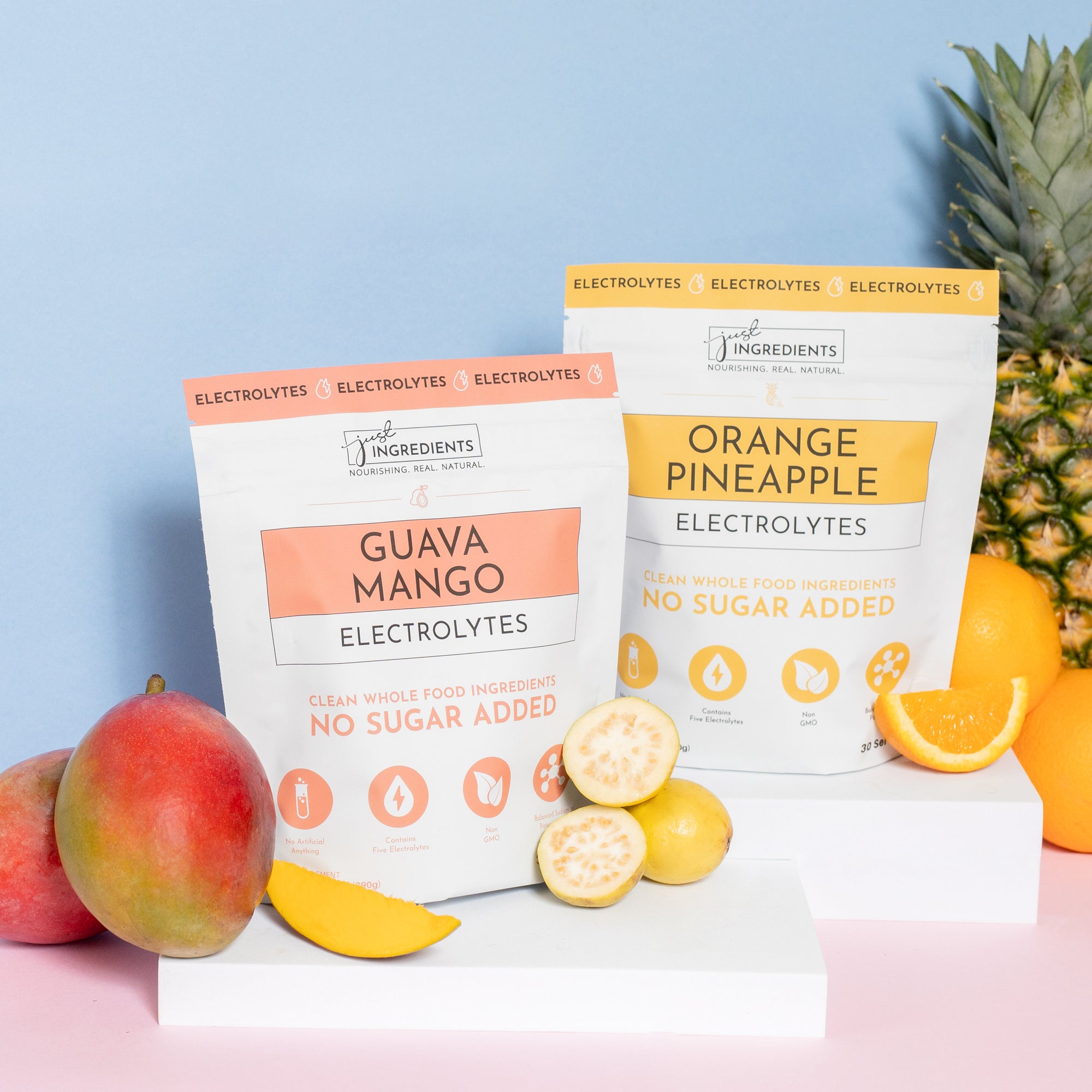 Guava Mango Electrolytes Stick – Just Ingredients