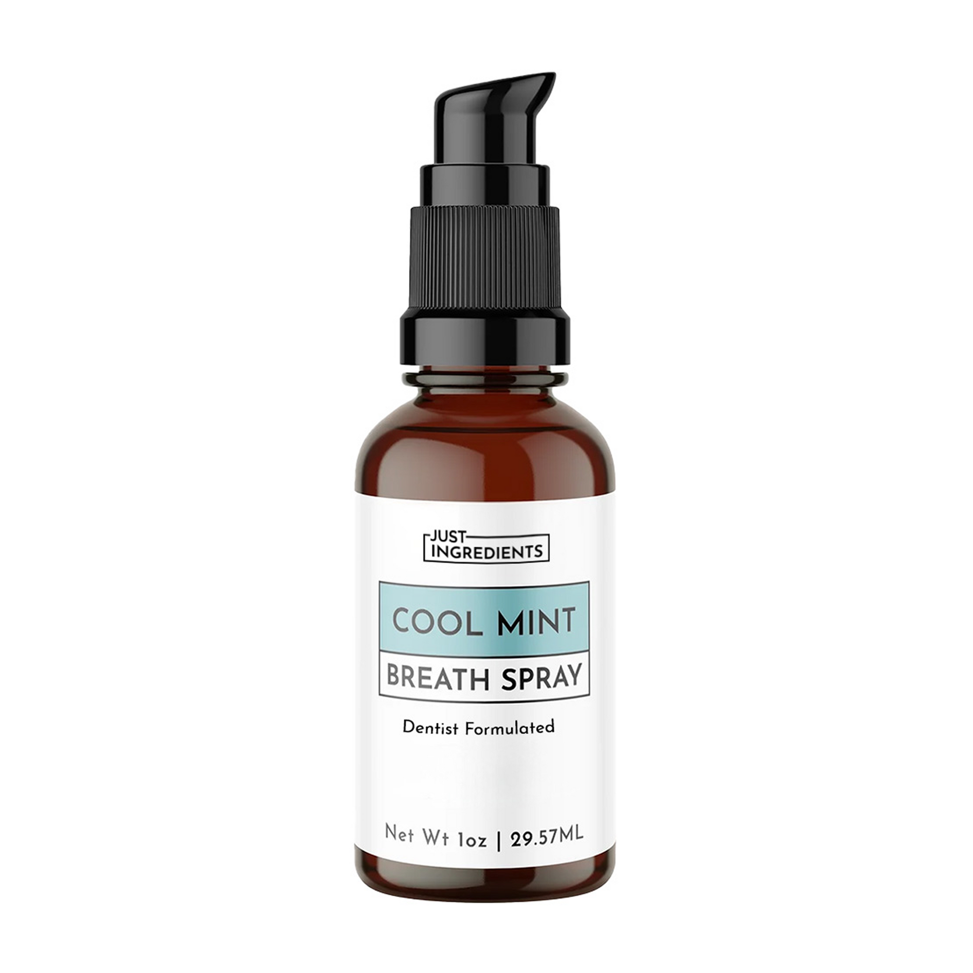 Freshening Breath Spray (Cool Mint) — 1 oz | Just Ingredients Freshening Breath Spray (Cool Mint) — 1 oz | Just Ingredients