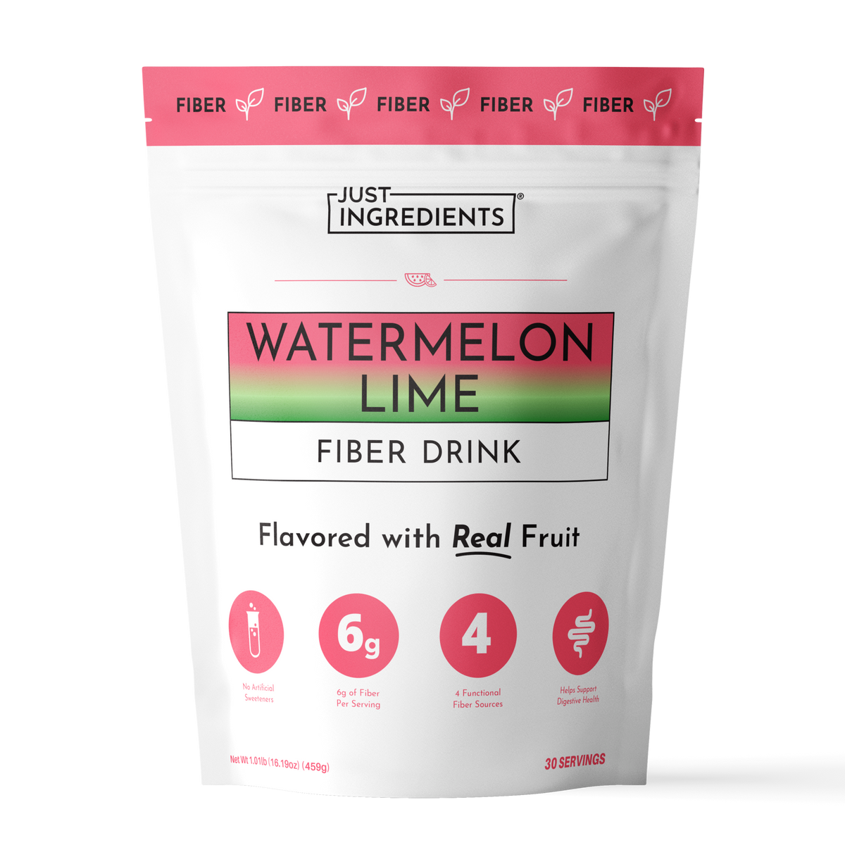 Watermelon Lime Fiber Drink