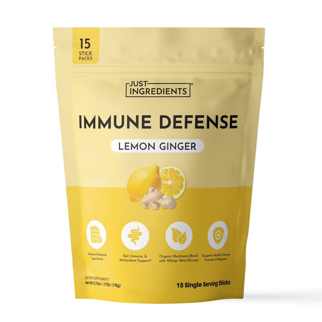 Lemon Ginger Immune Defense Pre-Order