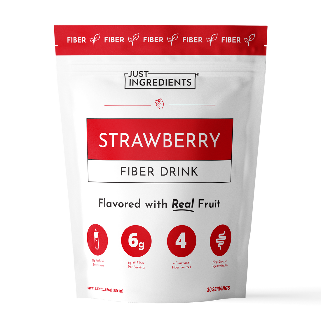 Strawberry Fiber Drink