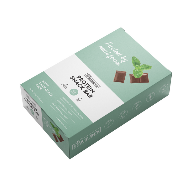 Mint Chocolate Protein Snack Bar (Box of 12) – Just Ingredients