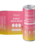 Raspberry Rush Energy + Brain Boost (12 Pack)