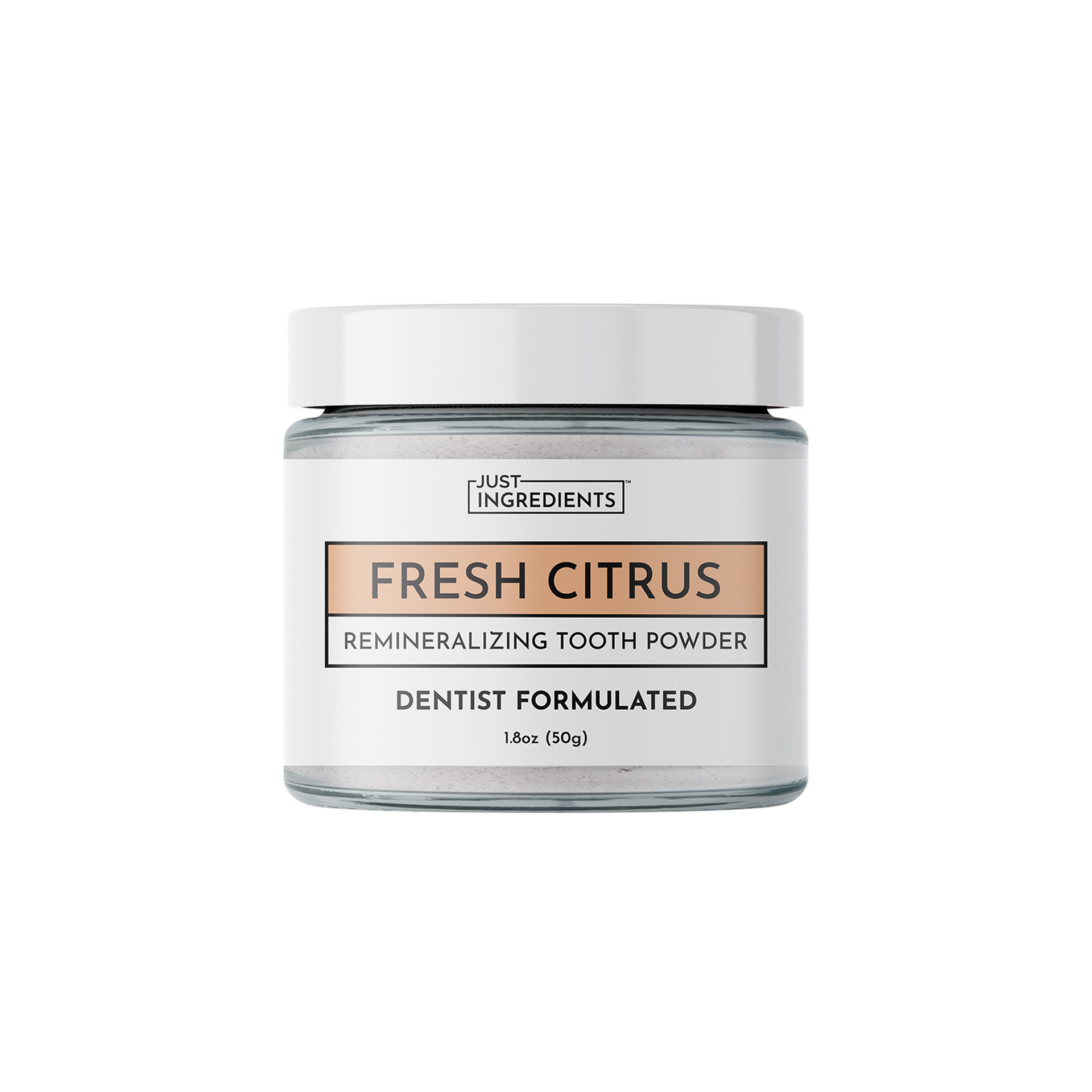 Fresh Citrus Remineralizing Tooth Powder – Just Ingredients