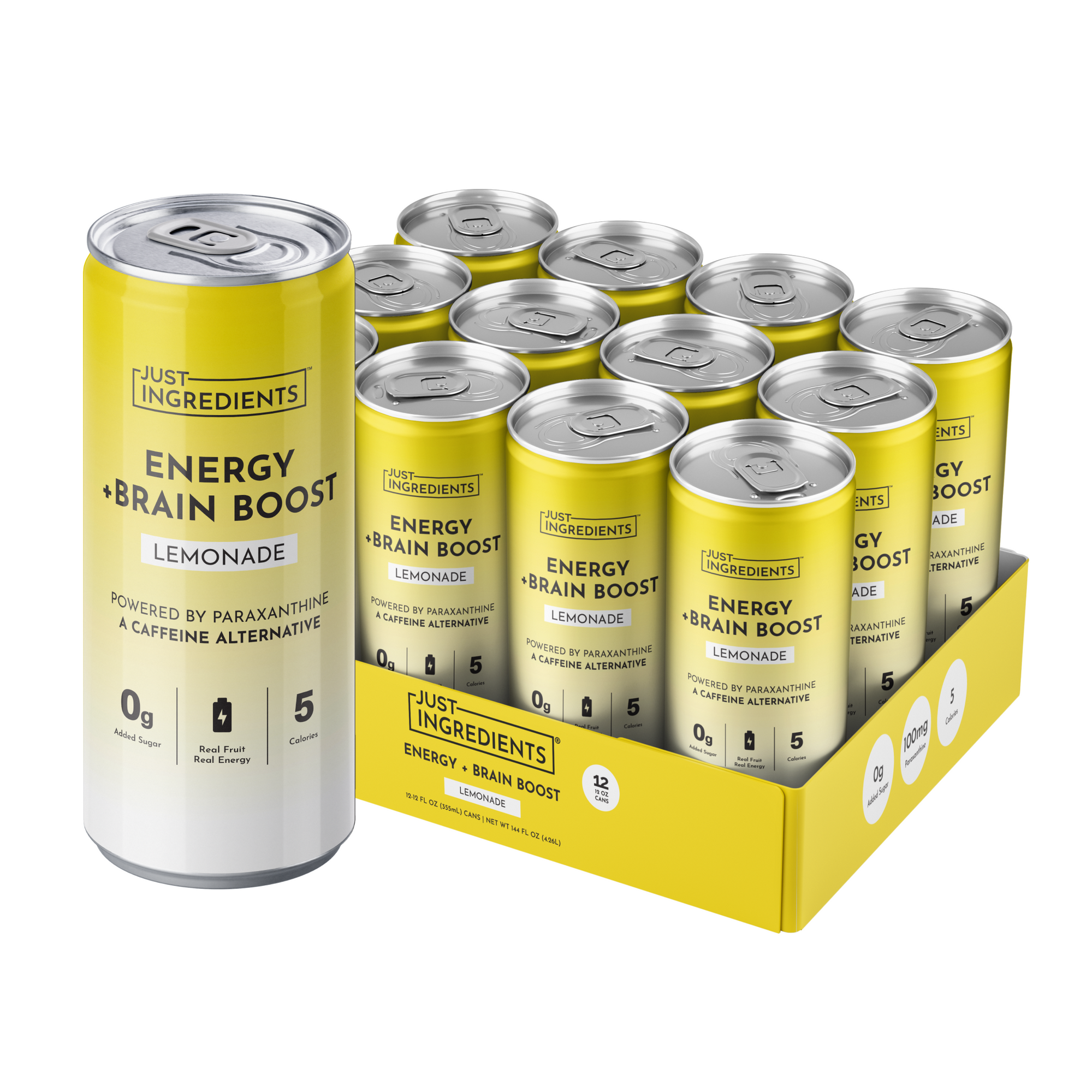 Lemonade Energy + Brain Boost (12 Pack)