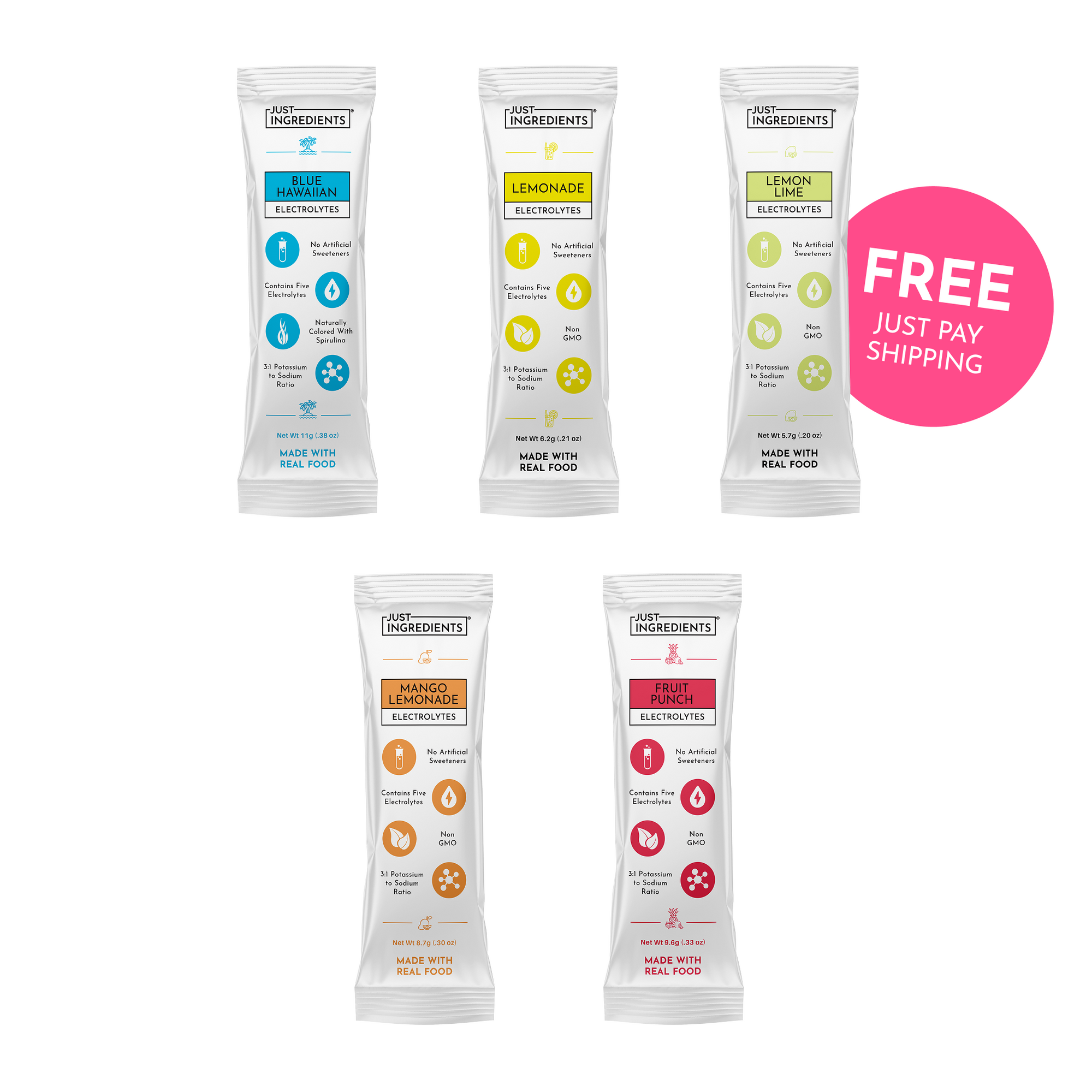 Electrolytes Stick Sample Pack