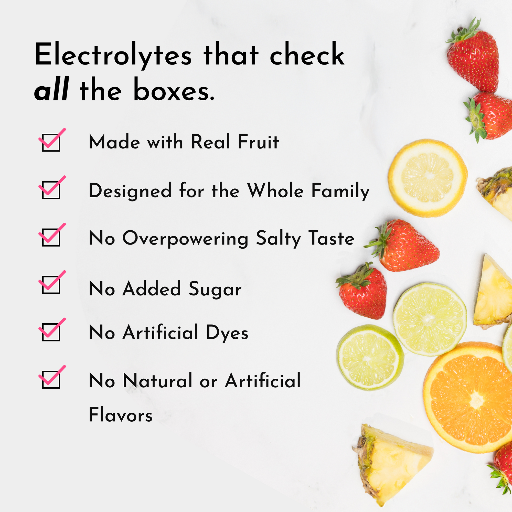 Electrolytes Stick Sample Pack