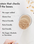 Creamy Peanut Butter Chocolate Protein Powder