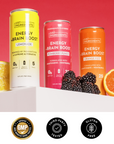 Sparkling Energy Drink Variety Pack with Coastal Blast