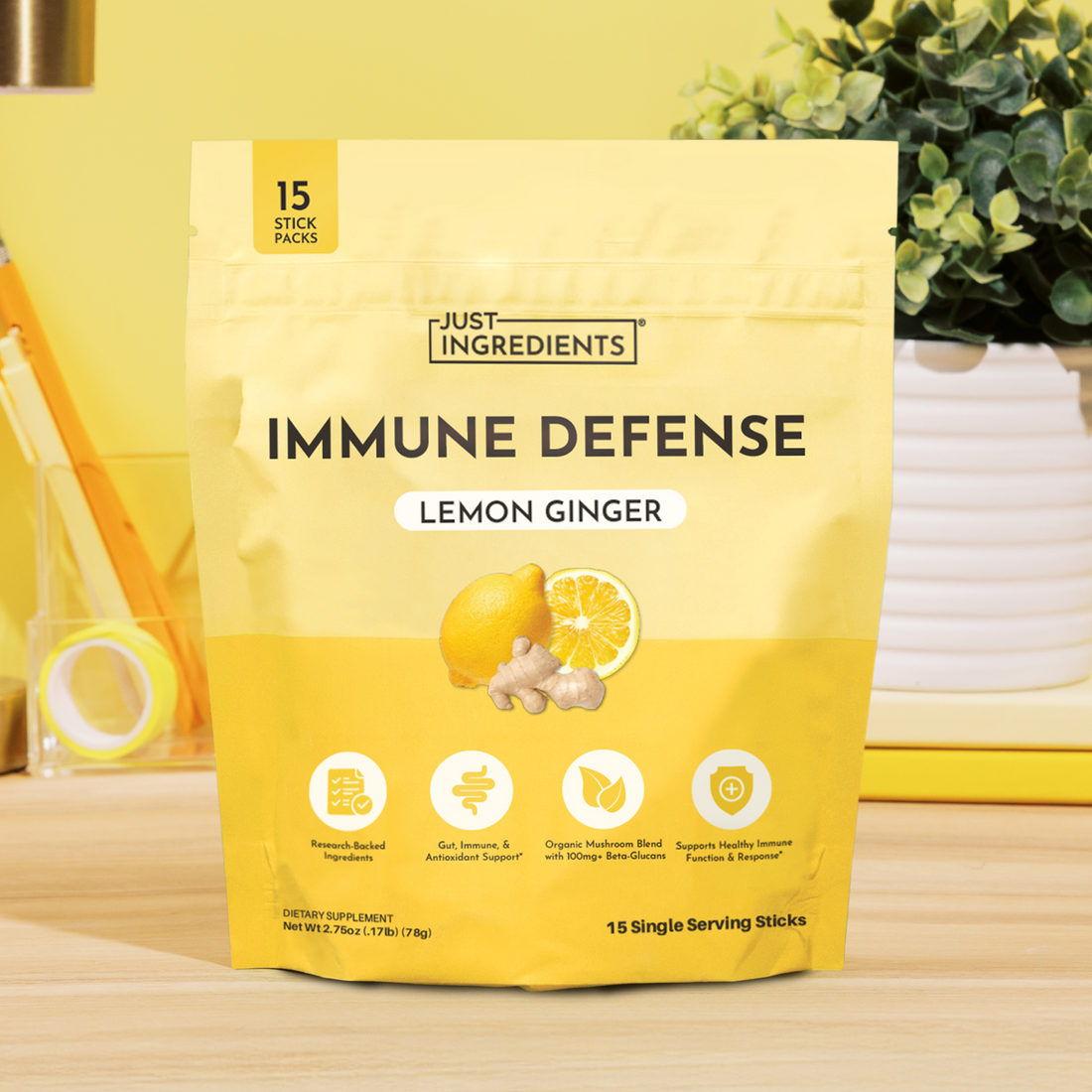 Lemon Ginger Immune Defense Pre-Order