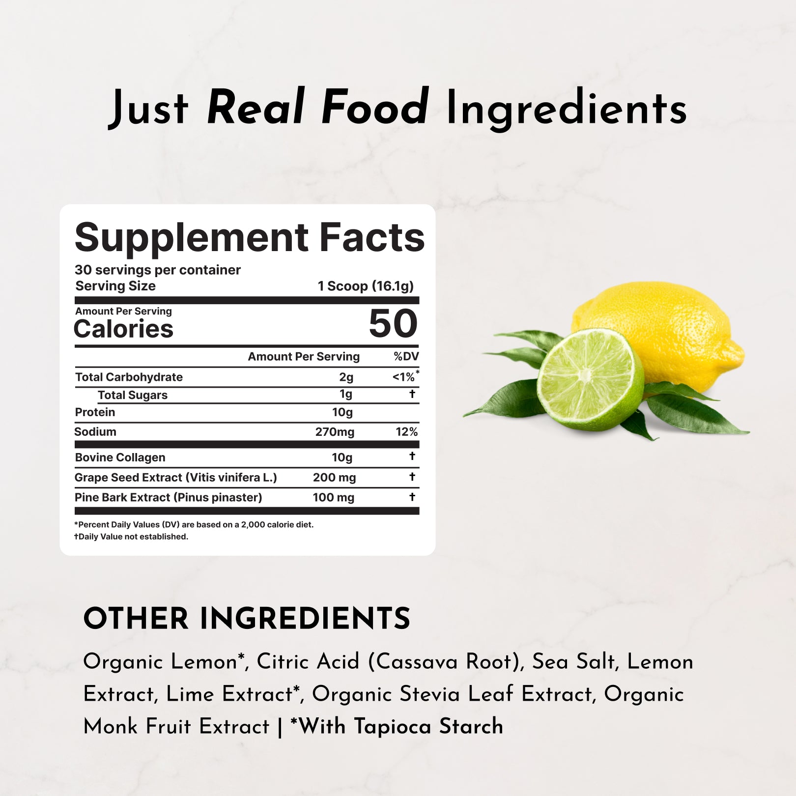 Lemon Lime Collagen Peptides