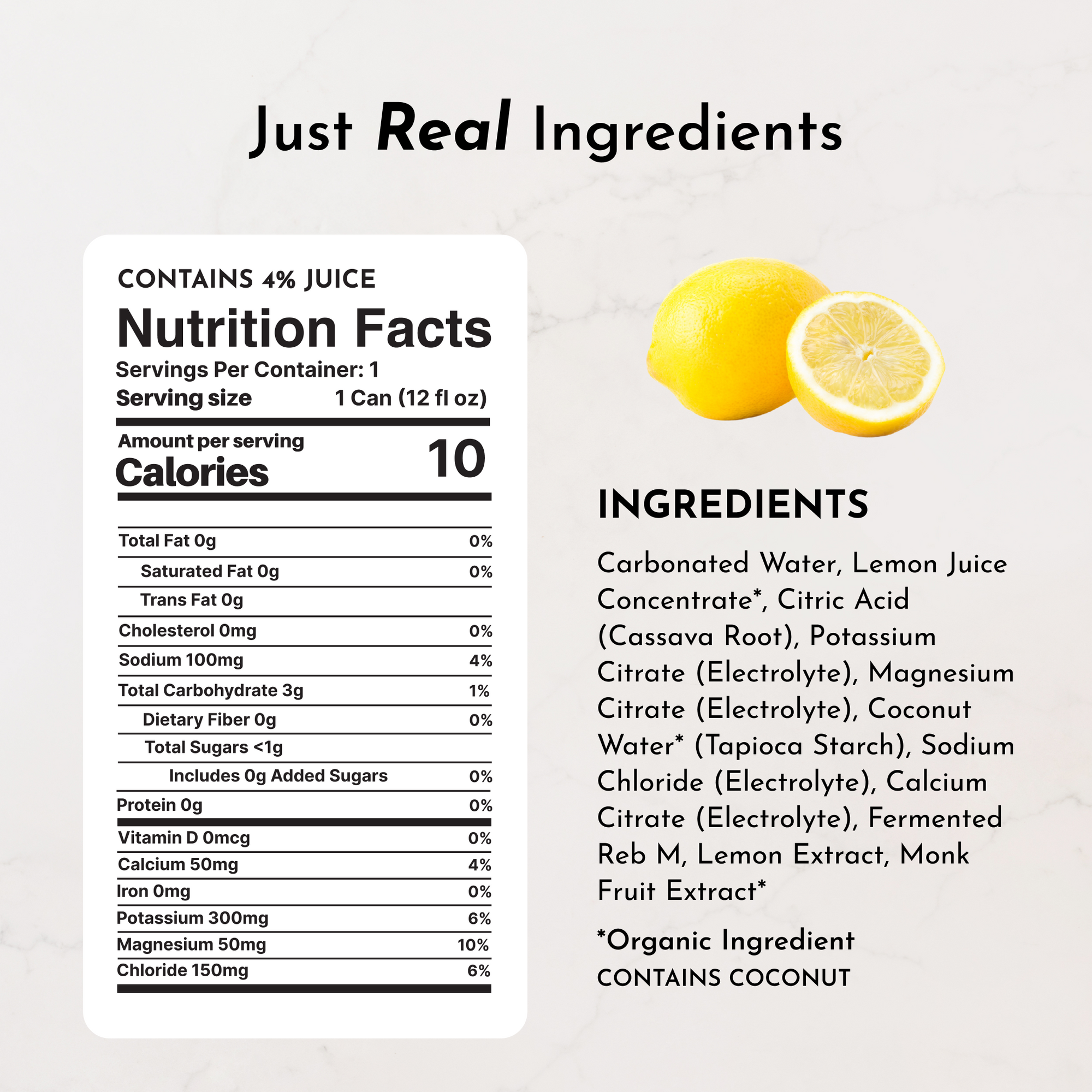 Lemonade Sparkling Electrolytes