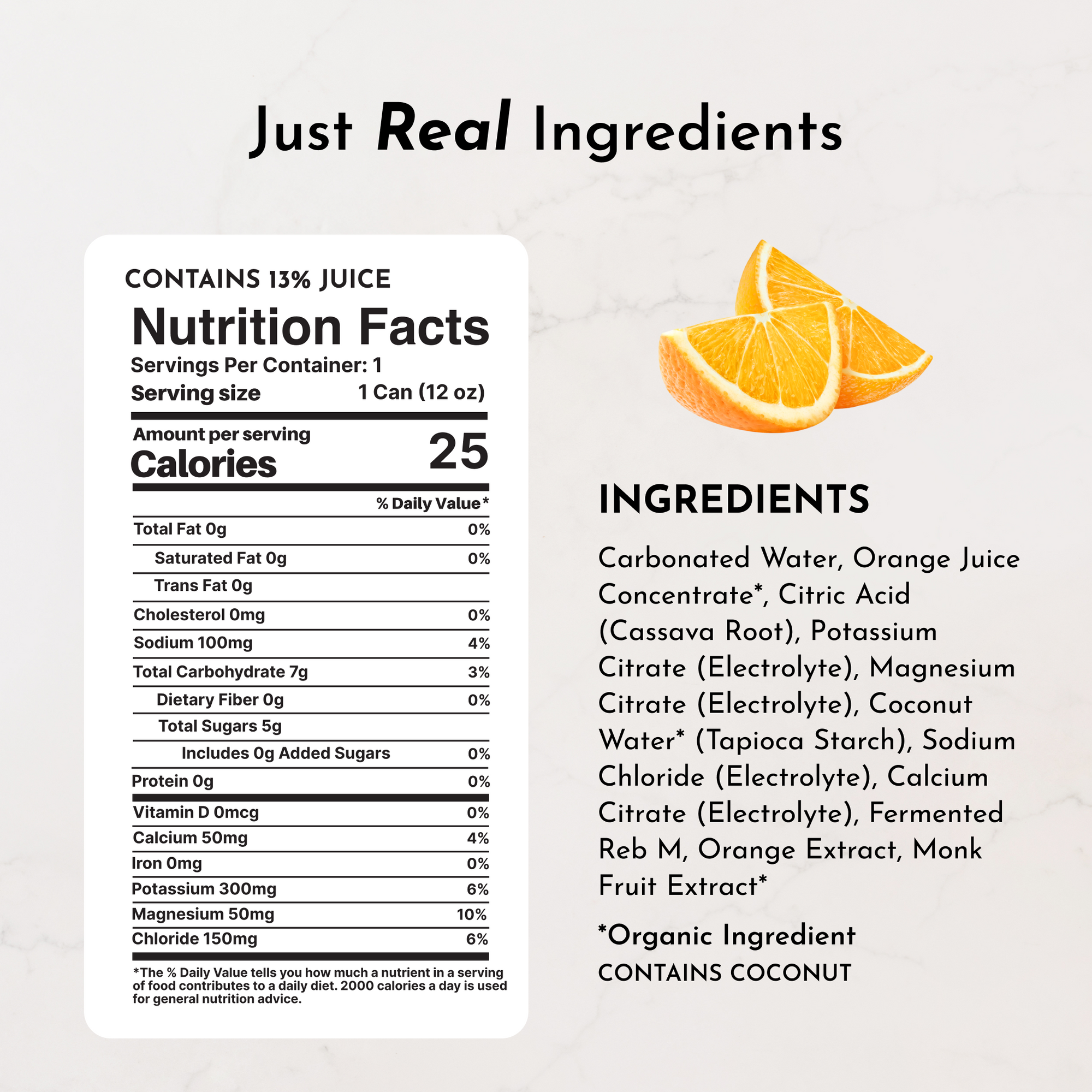 Orange Fizz Sparkling Electrolytes