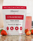 Strawberry Fiber Drink